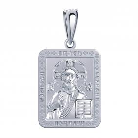 Подвеска-иконка Господь Вседержатель из серебра Atoll ЗС3396-925 ЗС3396-925 фото