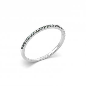 Серебряное кольцо Дар К-2301рс16139 с муассанитом К-2301рс16139 фото
