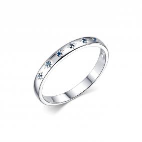 Серебряное кольцо Дар К-2317рс279 с фианитом К-2317рс279 фото