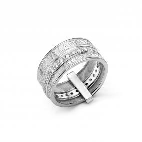 Серебряное кольцо Дар К-2473рс200 с фианитом К-2473рс200 фото