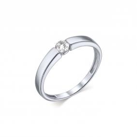 Серебряное кольцо Дар К-3690рс200 с фианитом К-3690рс200 фото