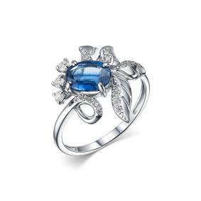 Серебряное кольцо Дар К-3711рс411000 с фианитом К-3711рс411000 фото