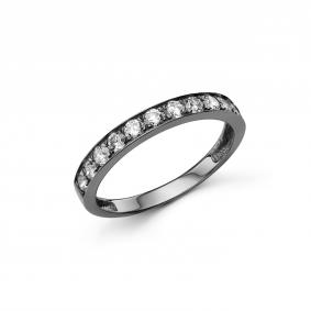 Серебряное кольцо Дар К-3718чрс200 с фианитом К-3718чрс200 фото