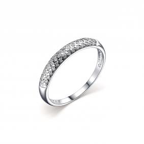 Серебряное кольцо Дар К-3756р200 с фианитом К-3756р200 фото