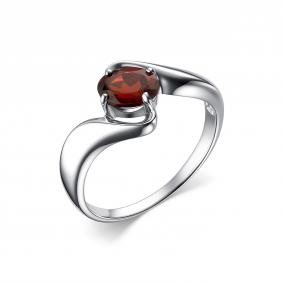 Серебряное кольцо Дар К-3772рс404 с гранатом К-3772рс404 фото