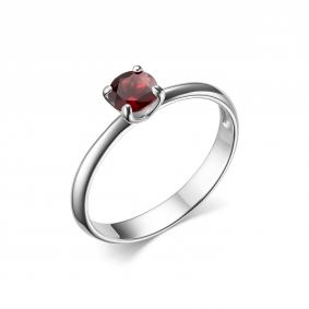 Серебряное кольцо Дар К-3784рс410 с родолитом К-3784рс410 фото