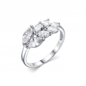 Серебряное кольцо Дар К-3791рс200 с фианитом К-3791рс200 фото