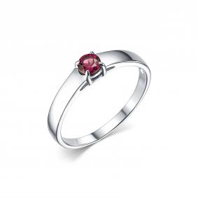 Серебряное кольцо Дар К-3822рс410 с родолитом К-3822рс410 фото