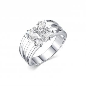 Серебряное кольцо Дар К-3835рс200 с фианитом К-3835рс200 фото
