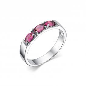 Серебряное кольцо Дар К-3860рс410 с родолитом К-3860рс410 фото
