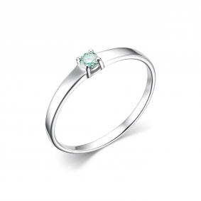 Серебряное кольцо Дар К-3887рс1673 с муассанитом К-3887рс1673 фото