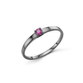 Серебряное кольцо Дар К-3887чрс410 с родолитом К-3887чрс410 фото
