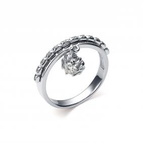Серебряное кольцо Дар К-4014рс200 с фианитом К-4014рс200 фото