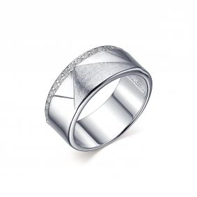 Серебряное кольцо Дар К-4019р00 с фианитом К-4019р00 фото