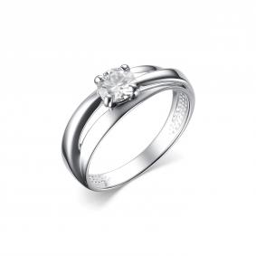 Серебряное кольцо Дар К-4114рс200 с фианитом К-4114рс200 фото