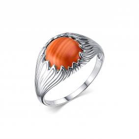Серебряное кольцо Дар К-5044рк466 с сердоликом К-5044рк466 фото