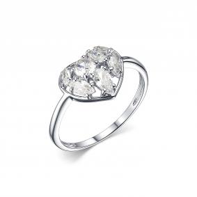 Серебряное кольцо Дар К-5047рс200 с фианитом К-5047рс200 фото