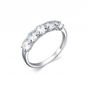 Серебряное кольцо Дар К-5055рс200 с фианитом К-5055рс200 фото