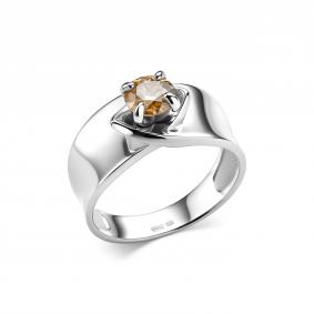 Серебряное кольцо Дар К-5110рс1620 с муассанитом К-5110рс1620 фото