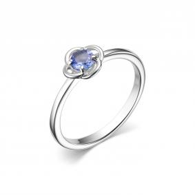 Серебряное кольцо Дар К-5119рс464 с танзанитом К-5119рс464 фото