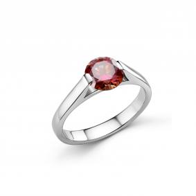 Серебряное кольцо Дар К-5124рс16161 с муассанитом К-5124рс16161 фото
