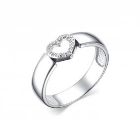 Серебряное кольцо Дар К-5125р00 с фианитом К-5125р00 фото