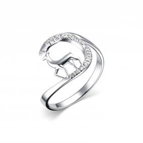 Серебряное кольцо Дар К-5127р00 с фианитом К-5127р00 фото
