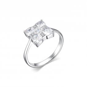 Серебряное кольцо Дар К-5142рс200 с фианитом К-5142рс200 фото