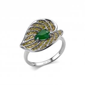 Серебряное кольцо Дар К-5169рлзс4118222 с фианитом К-5169рлзс4118222 фото