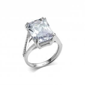 Серебряное кольцо Дар К-5170рс200 с фианитом К-5170рс200 фото
