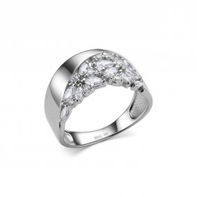 Серебряное кольцо Дар К-5173рс200 с фианитом К-5173рс200 фото