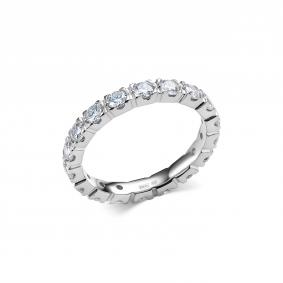 Серебряное кольцо Дар К-5183рс16128 с муассанитом К-5183рс16128 фото