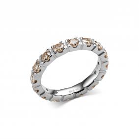 Серебряное кольцо Дар К-5183рс1620 с муассанитом К-5183рс1620 фото