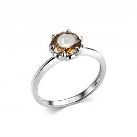 Серебряное кольцо Дар К-5186рс1620 с муассанитом К-5186рс1620 фото