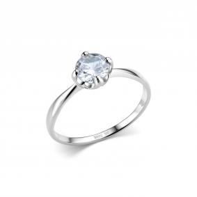 Серебряное кольцо Дар К-5211рс200 с фианитом К-5211рс200 фото