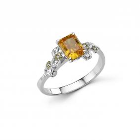 Серебряное кольцо Дар К-5249рс2D74222 с фианитом К-5249рс2D74222 фото