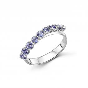 Серебряное кольцо Дар К-5276рс464 с танзанитом К-5276рс464 фото