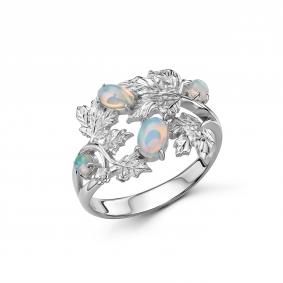 Серебряное кольцо Дар К-5280рк1170 с опалом К-5280рк1170 фото