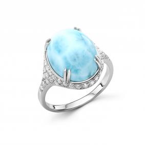 Серебряное кольцо Дар К-5326рк414400 с фианитом К-5326рк414400 фото