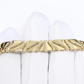 Браслет плетение Фантазийное из лимонного золота ЮЗ Корона К1-Бр5766л К1-Бр5766л фото