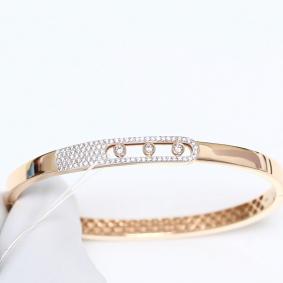 Золотой браслет ЮЗ Корона К1-Бр6024 с фианитом К1-Бр6024 фото