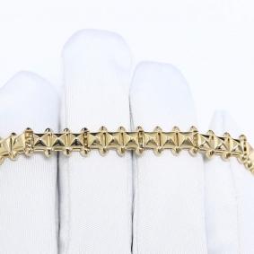 Браслет из лимонного золота ЮЗ Корона К1-Бр6058л К1-Бр6058л фото