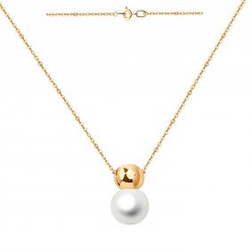 Золотое колье ЮЗ Корона К1-Ко5950 с жемчугом К1-Ко5950 фото