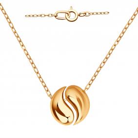 Золотое колье ЮЗ Корона К1-Ко6299 К1-Ко6299 фото