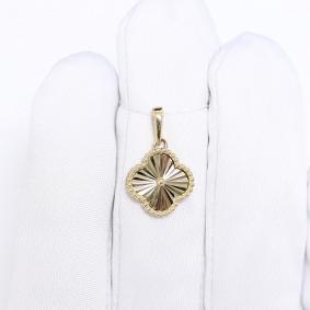 Подвеска из лимонного золота ЮЗ Корона К1-П6045л К1-П6045л фото