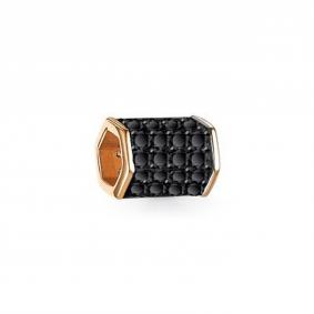 Золотая подвеска-шарм ЮЗ Корона с фианитом К1-Пч4868 К1-Пч4868 фото