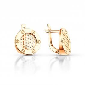 Золотые серьги ЮЗ Корона К1-С4842 К1-С4842 фото