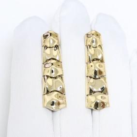 Серьги из лимонного золота ЮЗ Корона К1-С5783л К1-С5783л фото