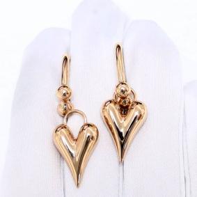 Золотые серьги-трансформеры ЮЗ Корона К1-С5910 К1-С5910 фото