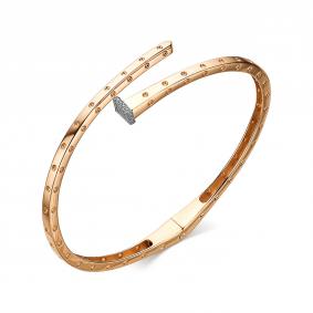 Золотой браслет ЮЗ Корона К1-бр4059 с фианитом К1-бр4059 фото